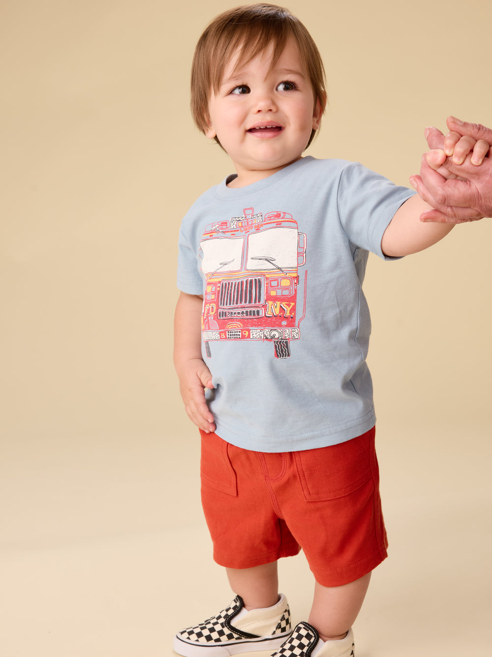 Tea Fire Truck Graphic Tee