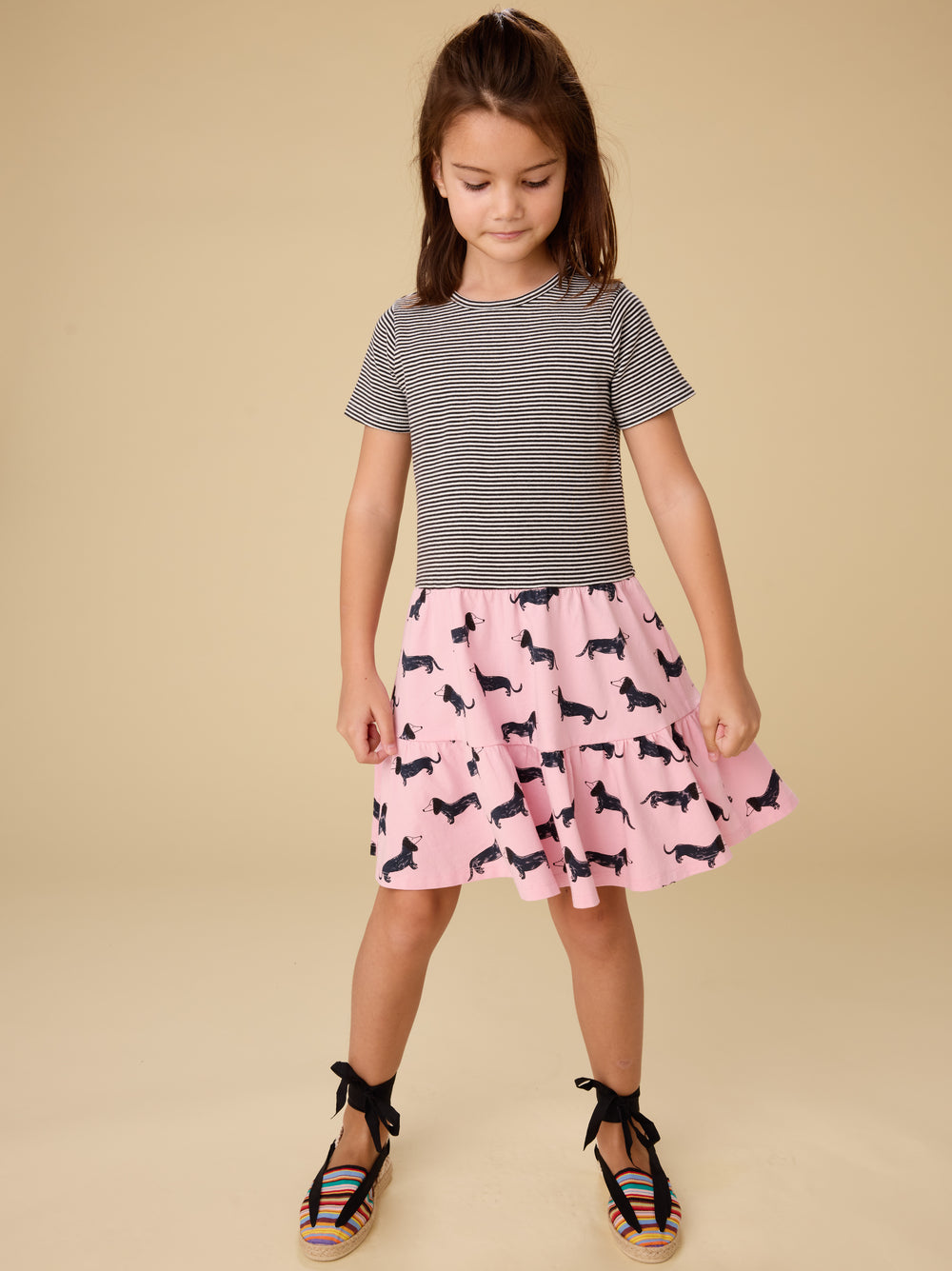 Tea Dachshunds | Tier Skirted Twirl Dress