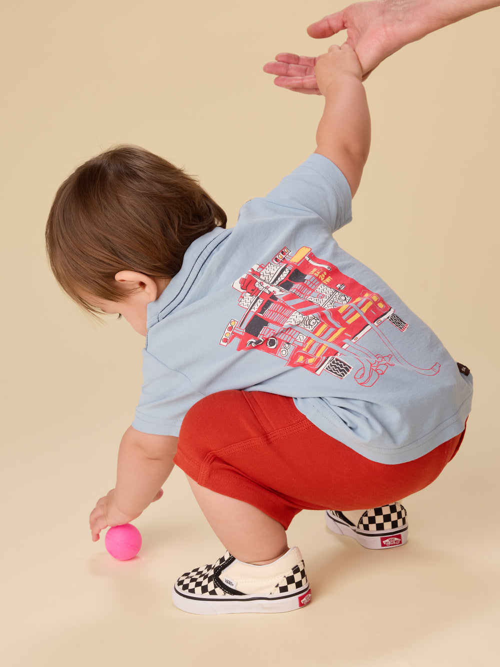 Tea Fire Truck Graphic Tee