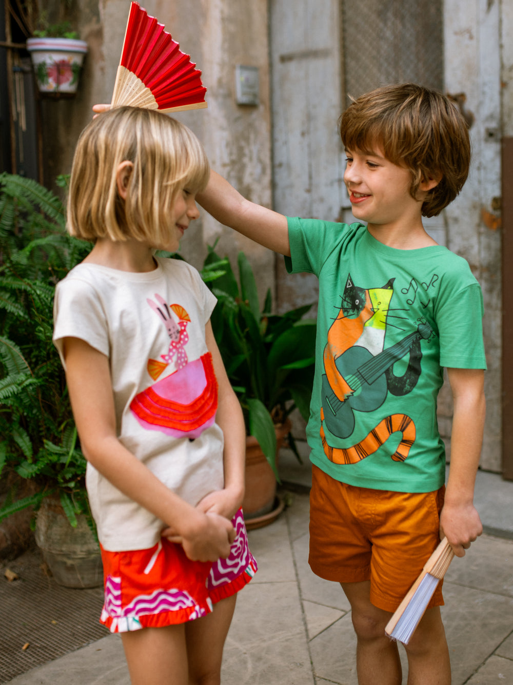 Tea Spinach | Flamenco Feline Graphic Tee