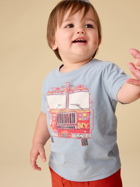 Tea Fire Truck Graphic Tee