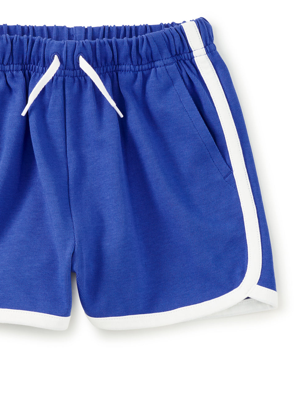 Tea Majorelle Blue | Sporty Ringer Shorts