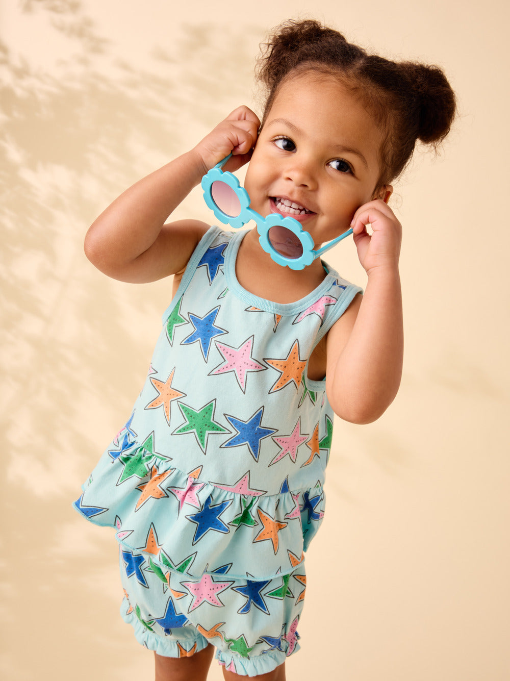 Tea Starfish | Tank Ruffle Set
