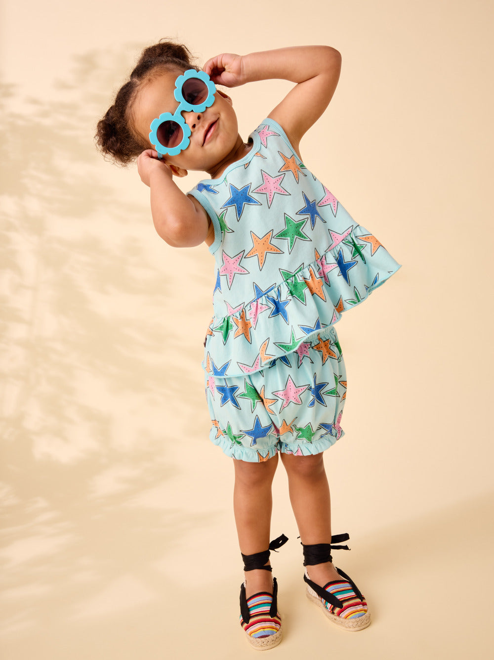 Tea Starfish | Tank Ruffle Set