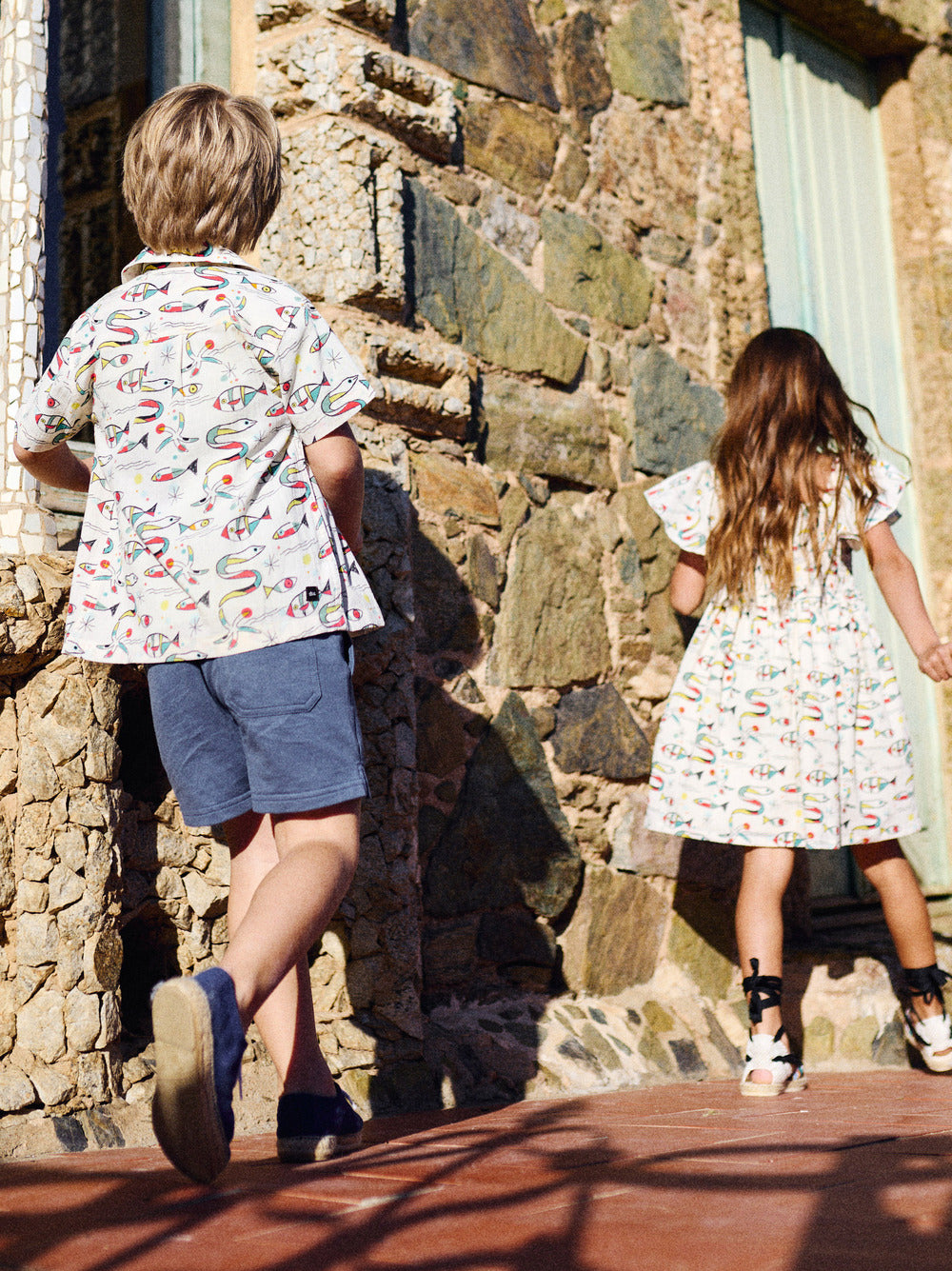 Tea Mar De Miro | Printed Camp Shirt