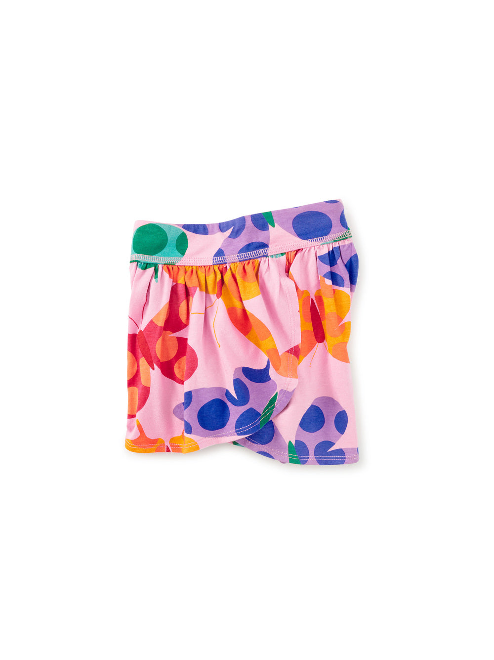 Tea Butterfly Spot | Sporty Petal Shorts