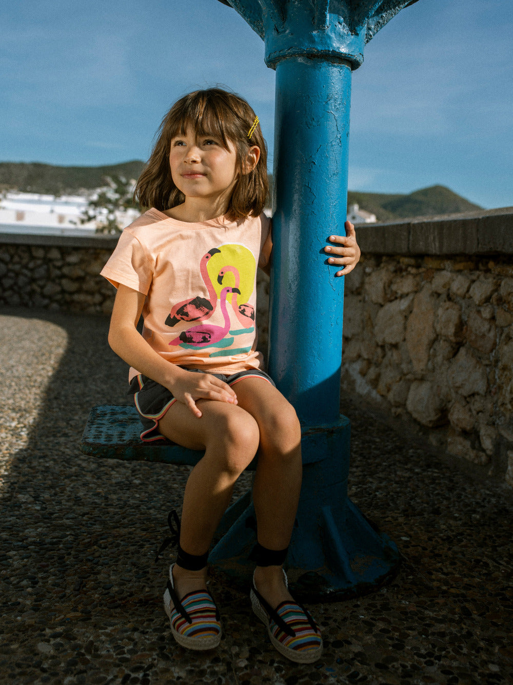 Tea Salmon | Llobregat Flamingos Graphic Tee