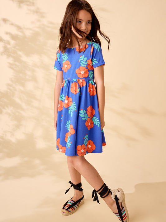 Tea Rock Rose | Twist Back Ballet Dress