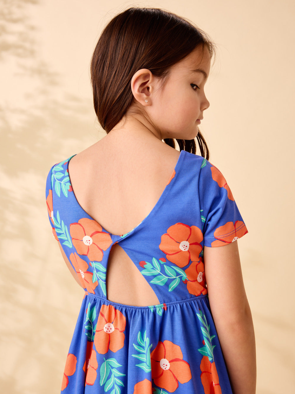 Tea Rock Rose | Twist Back Ballet Dress