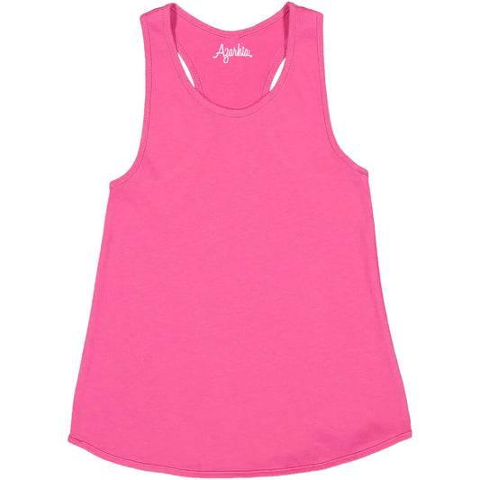 Azarhia Hot Pink | Tank Top With Racerback