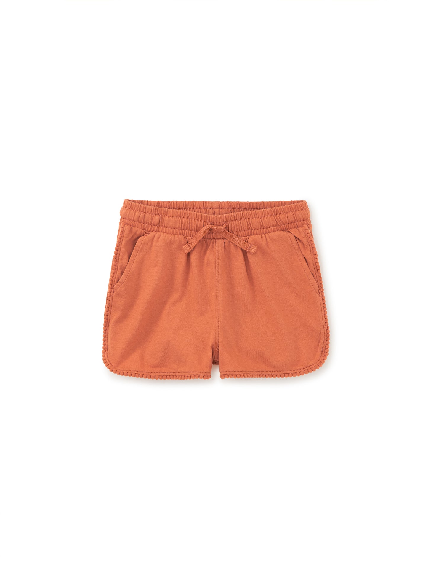 Tea Copper | Pom-Pom Gym Shorts