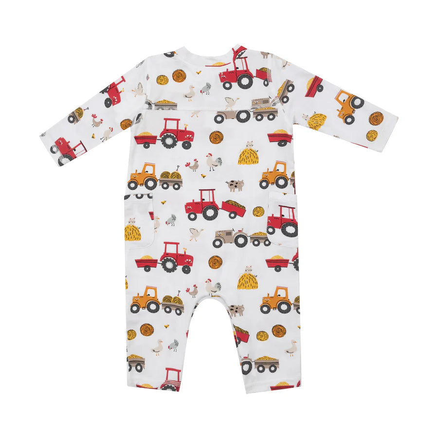 Angel Dear Happy Tractors | Romper