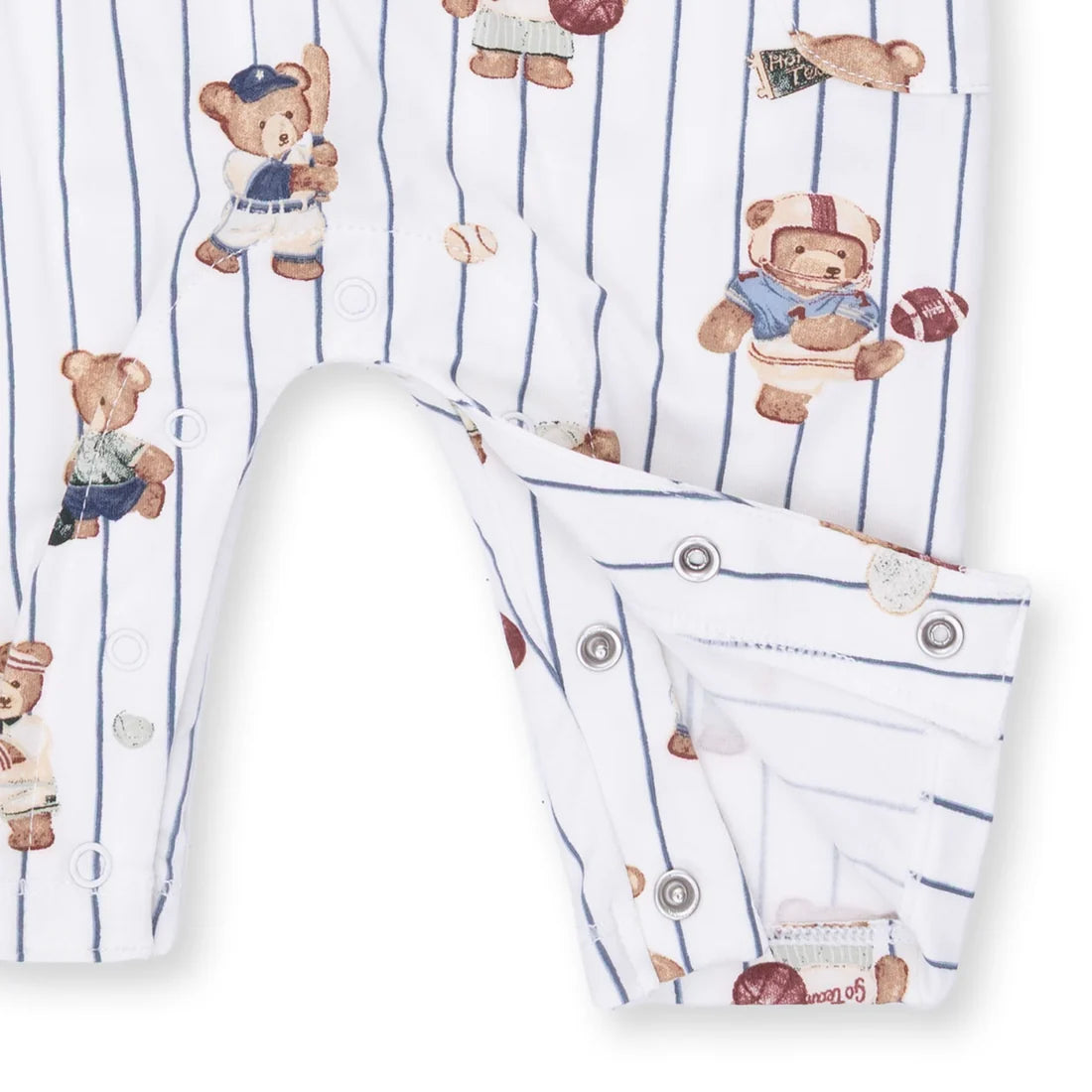 Angel Dear Ivory | Mixed Sports Bears Uni Romper