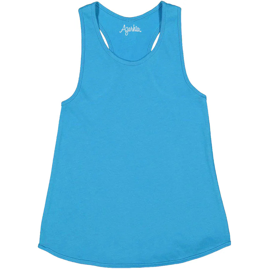 Azarhia Turquoise | Tank Top With Racer Back