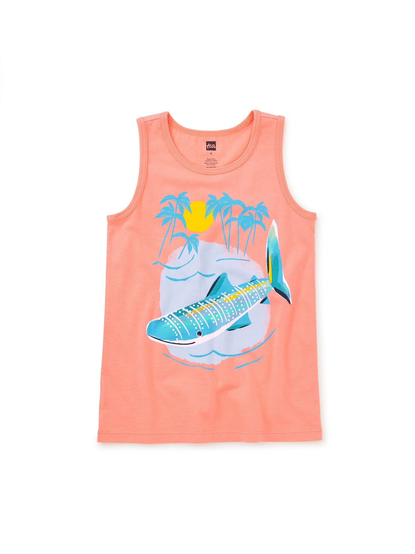 Tea Sunset Pink | Whale Shark Tank Top