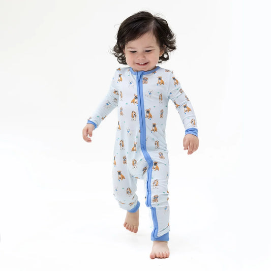 Angel Dear Blue | Bestie Dogs Convertible Romper
