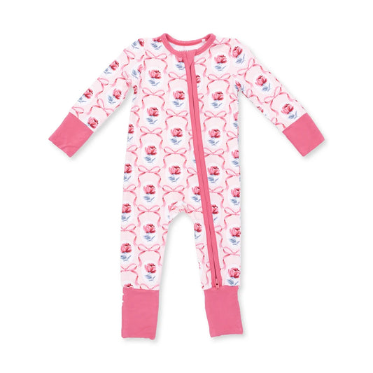 Angel Dear Ivory Rose | Leslie Rose Convertible Romper