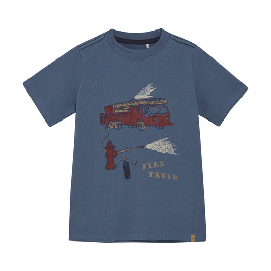 Minymo China Blue | Short Sleeve T-Shirt