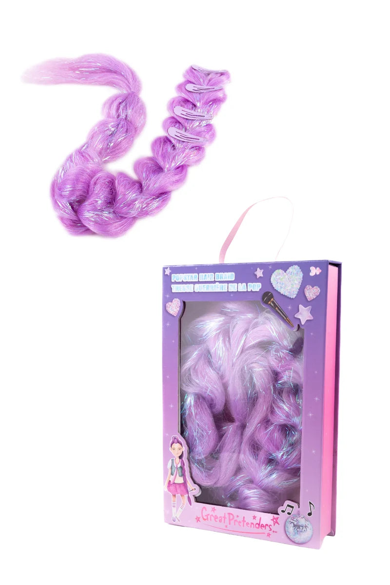 Great Pretenders Vibrant Purple | Rock Star Hair Braid