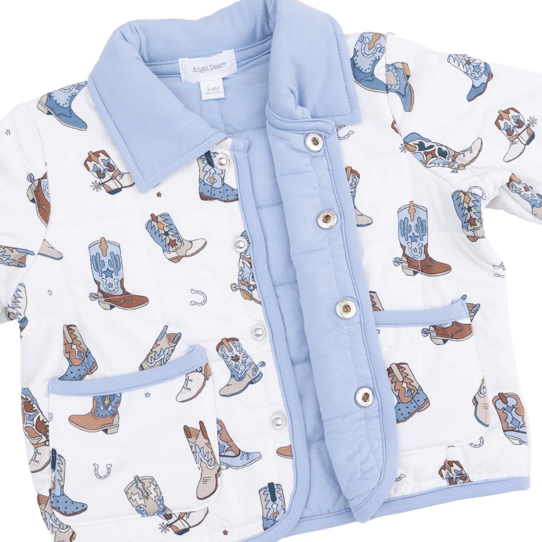 Angel Dear Ivory Blue | Buckaroo Boots Barn Jacket