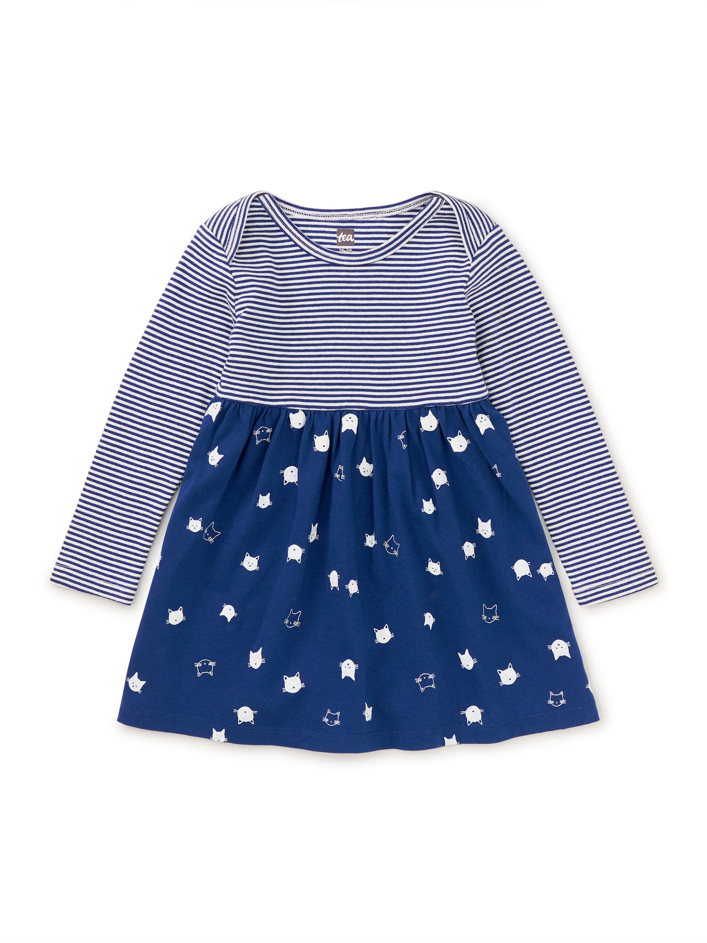 Tea Floating | Print Mix Skirted Baby Dress