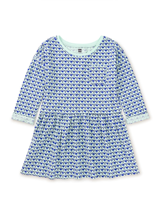 Tea Ikat Thistle | Printed Pocket Play Dress