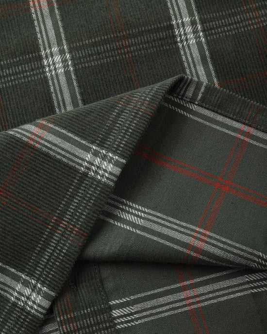 Rylee + Cru Evergreen Holiday Plaid | Pocketed Flannel Shirt