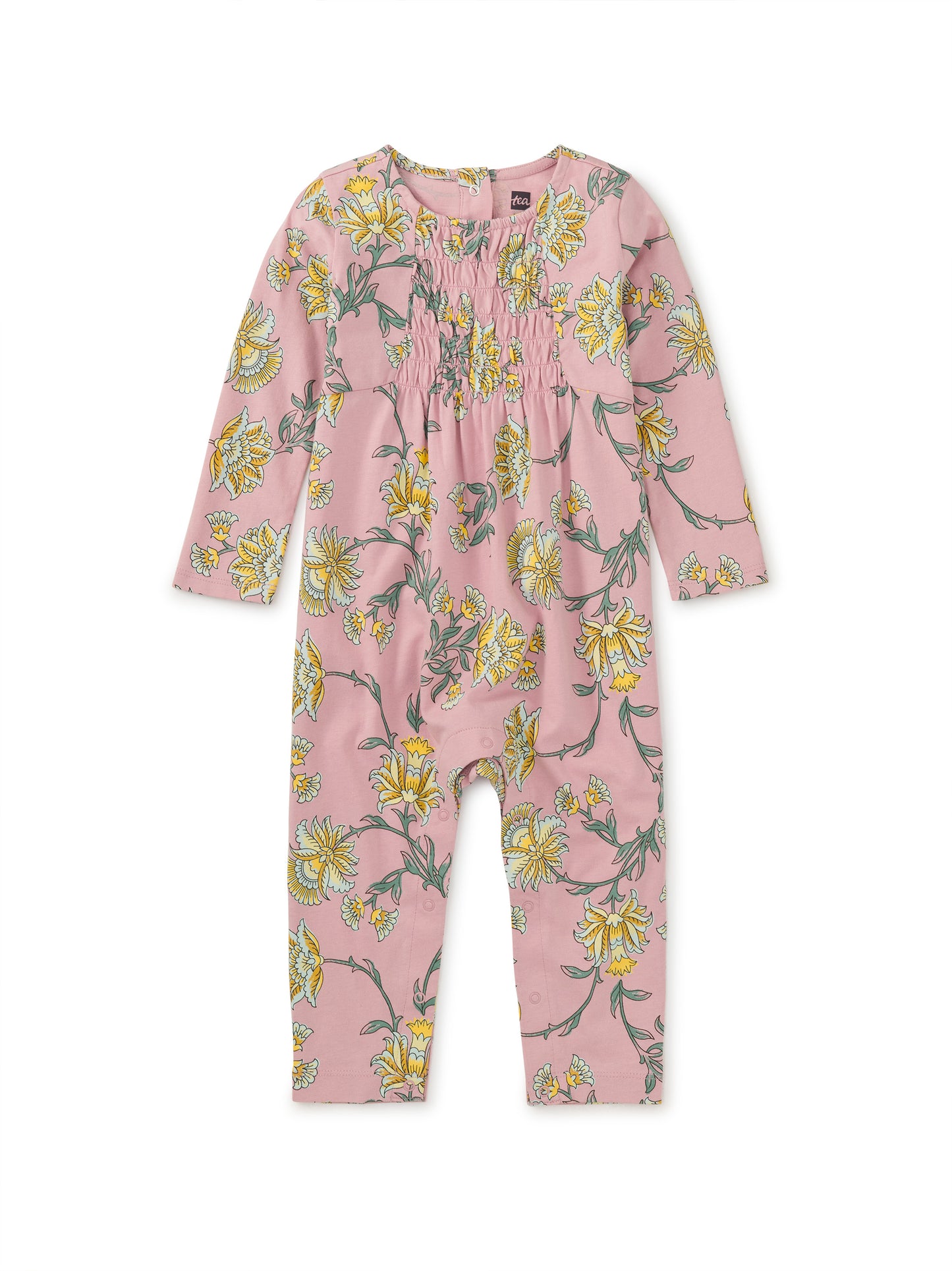 Tea Salma Floral | Smocked Romper