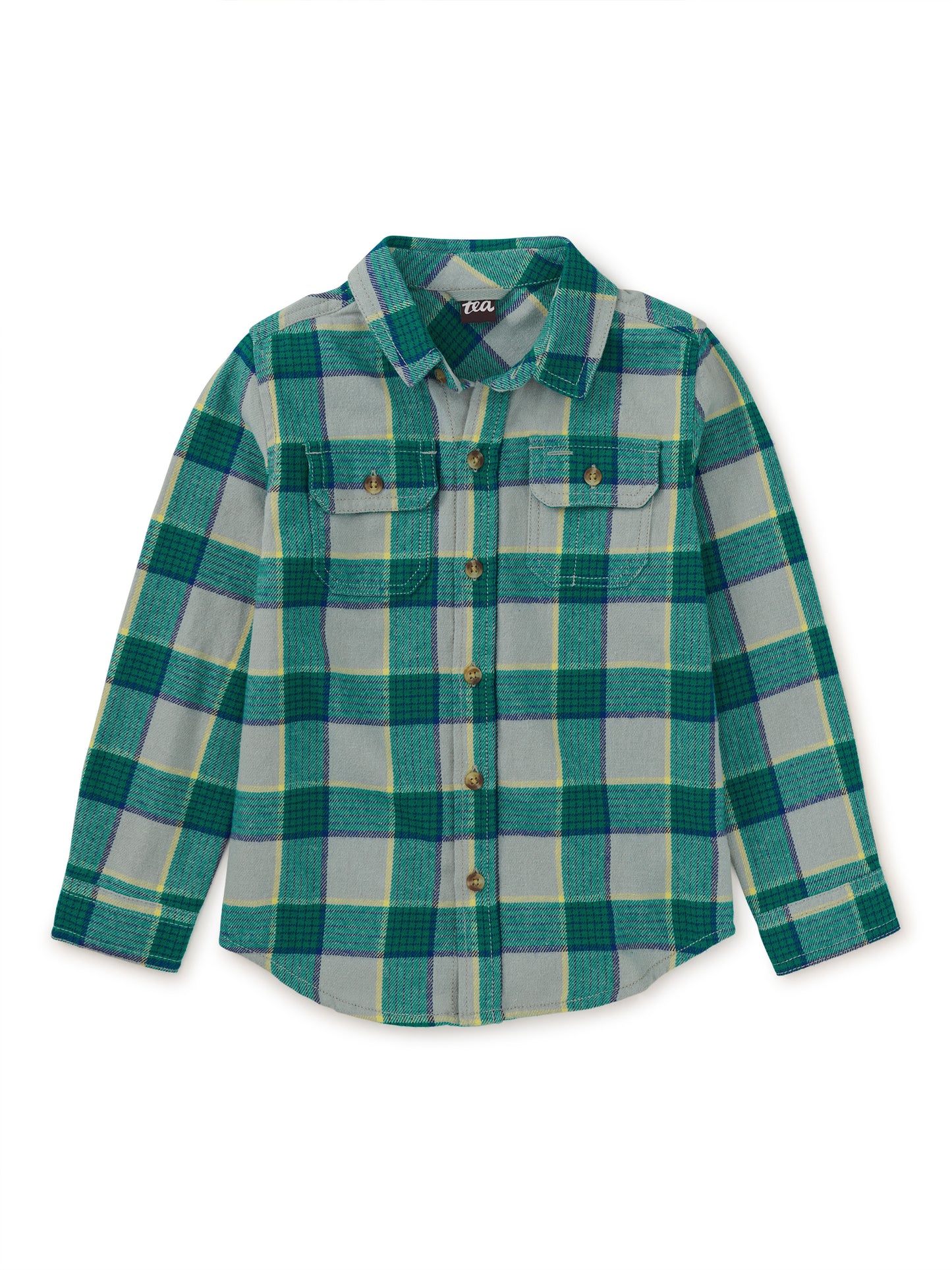 Tea Anatolian Plaid | Flannel Button Up Shirt