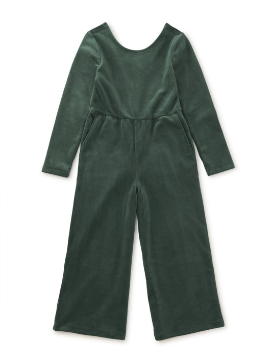 Tea Pineneedle | Just For Kicks Velour Jumpsuit