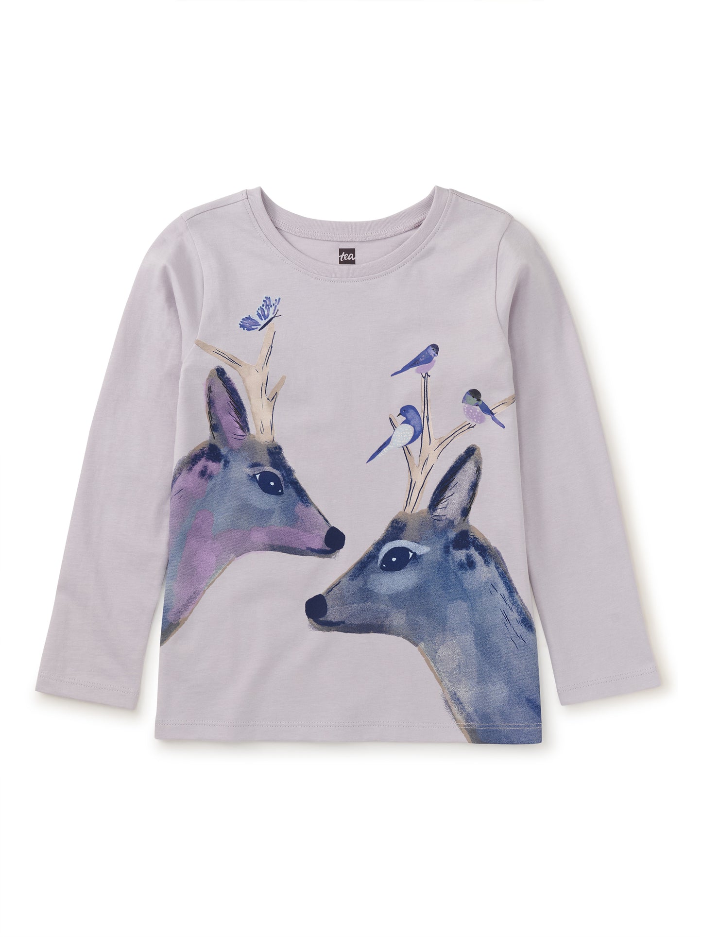 Tea Urchin Purple | Darling Deers Graphic Tee