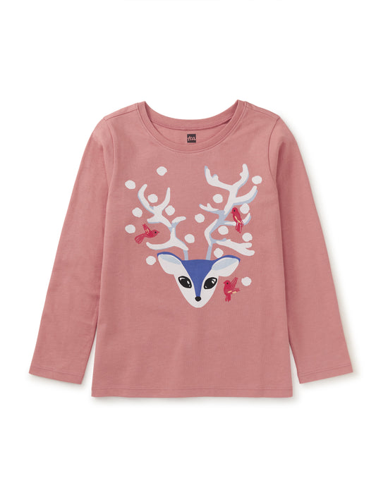 Tea Desert Sand | Decorated Deer Graphic Tee