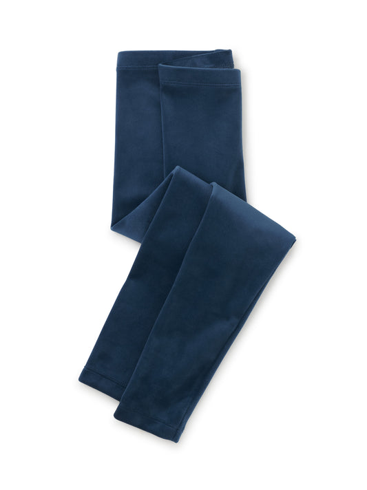 Tea Bedford Blue | Velour Leggings