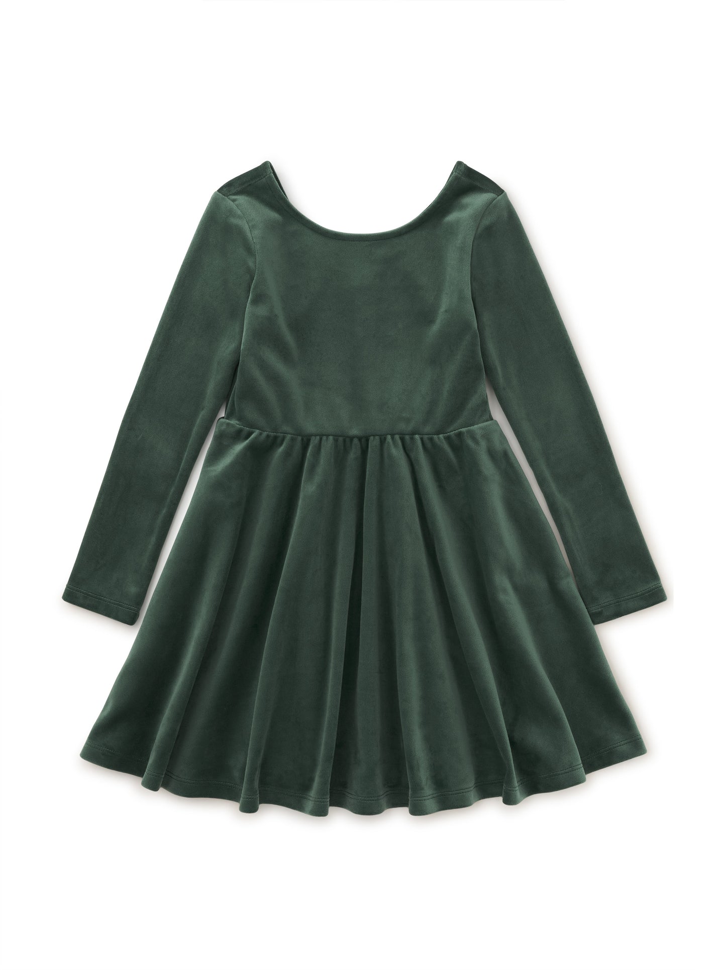 Tea Pineneedle | Velour Skater Dress