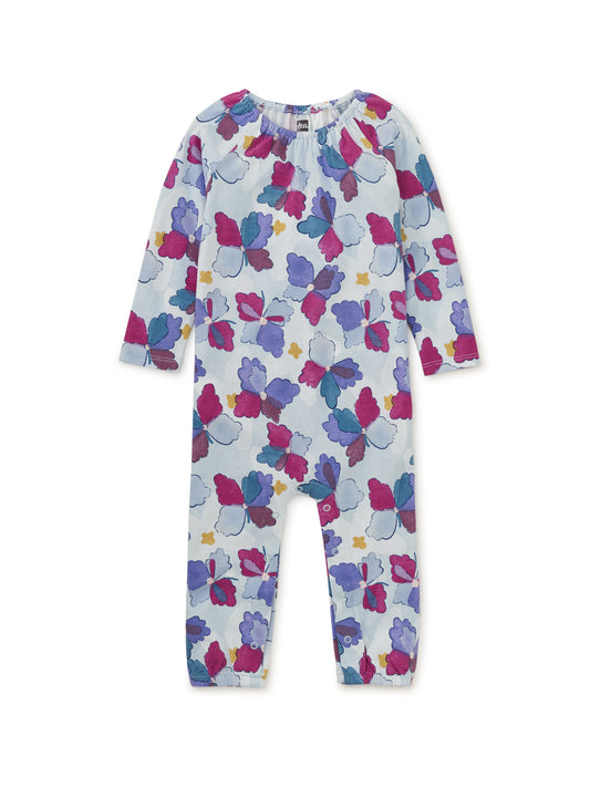 Tea Iznik Tile | Raglan Romper