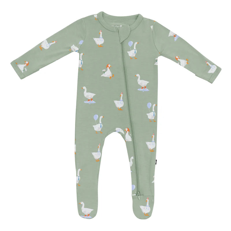 Kyte Baby Silly Goose | Zippered Footie