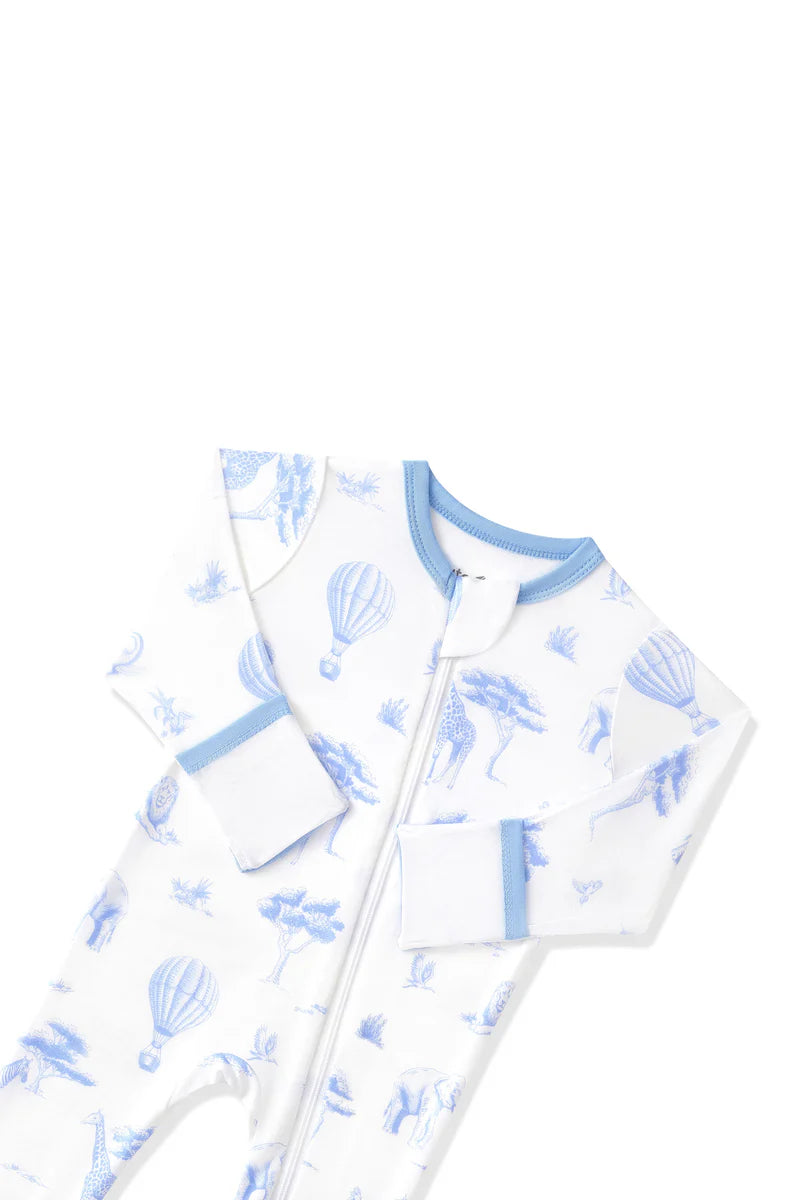 Kyte Baby Toile Safari | Zippered Footie