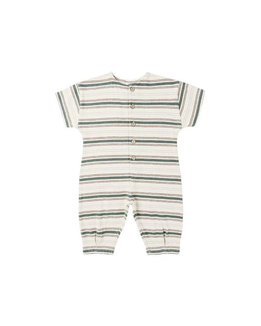 Rylee + Cru Stone Retro Stripe | Hayes Jumpsuit