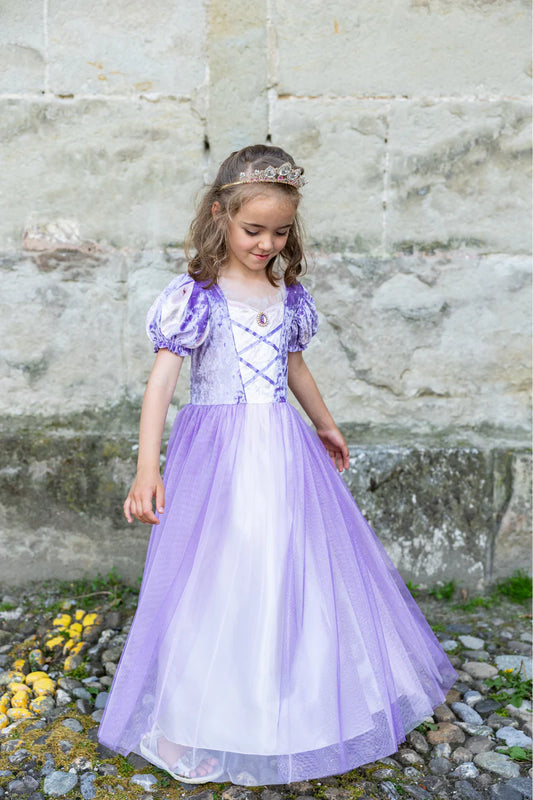 Great Pretenders Purple | Velvety Soft Once Upon a Tower Princess Dress