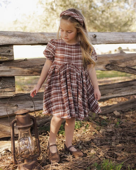 Rylee + Cru Mulberry Aspen Plaid | Rose Dress