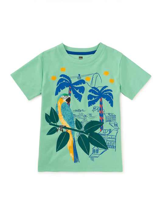 Tea Parkside | Rio Parrot Scenic Graphic Tee