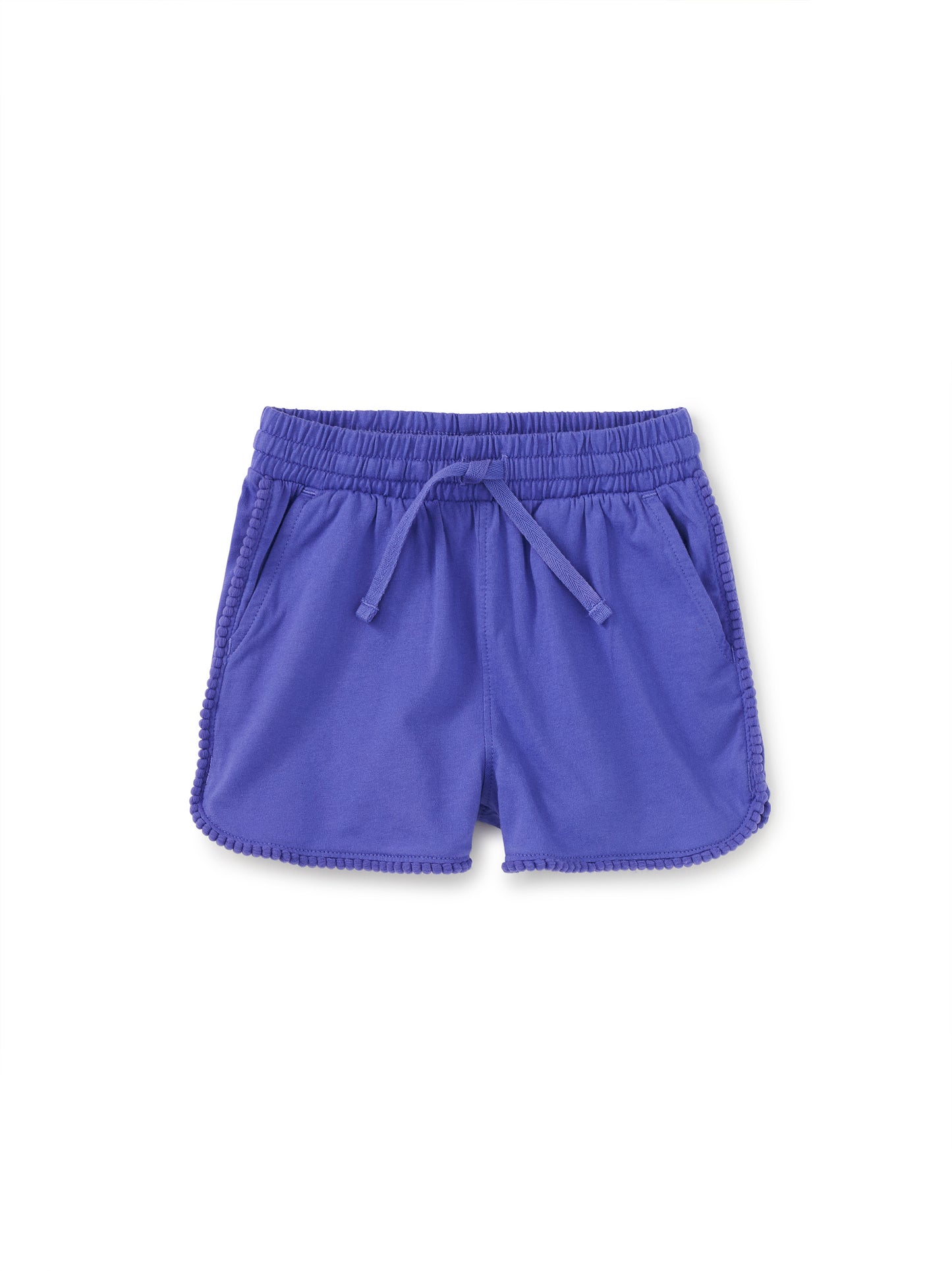 Tea Han Purple | Pom-Pom Gym Shorts