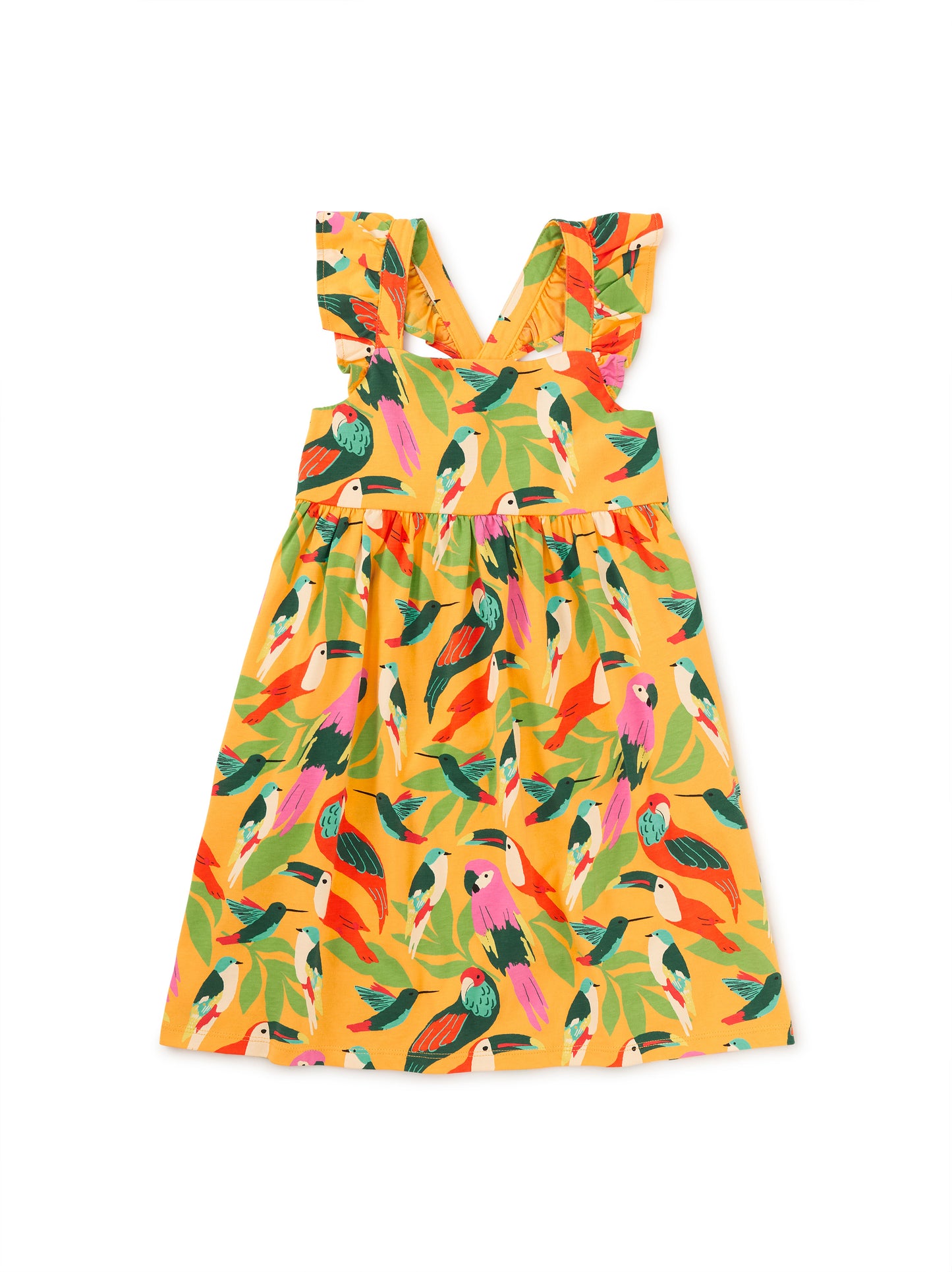 Tea Wild Birds | Ruffle Strap Dress