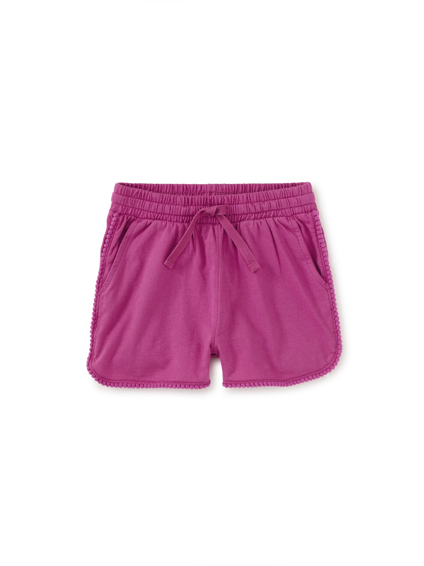 Tea Mulberry | Pom-Pom Gym Shorts