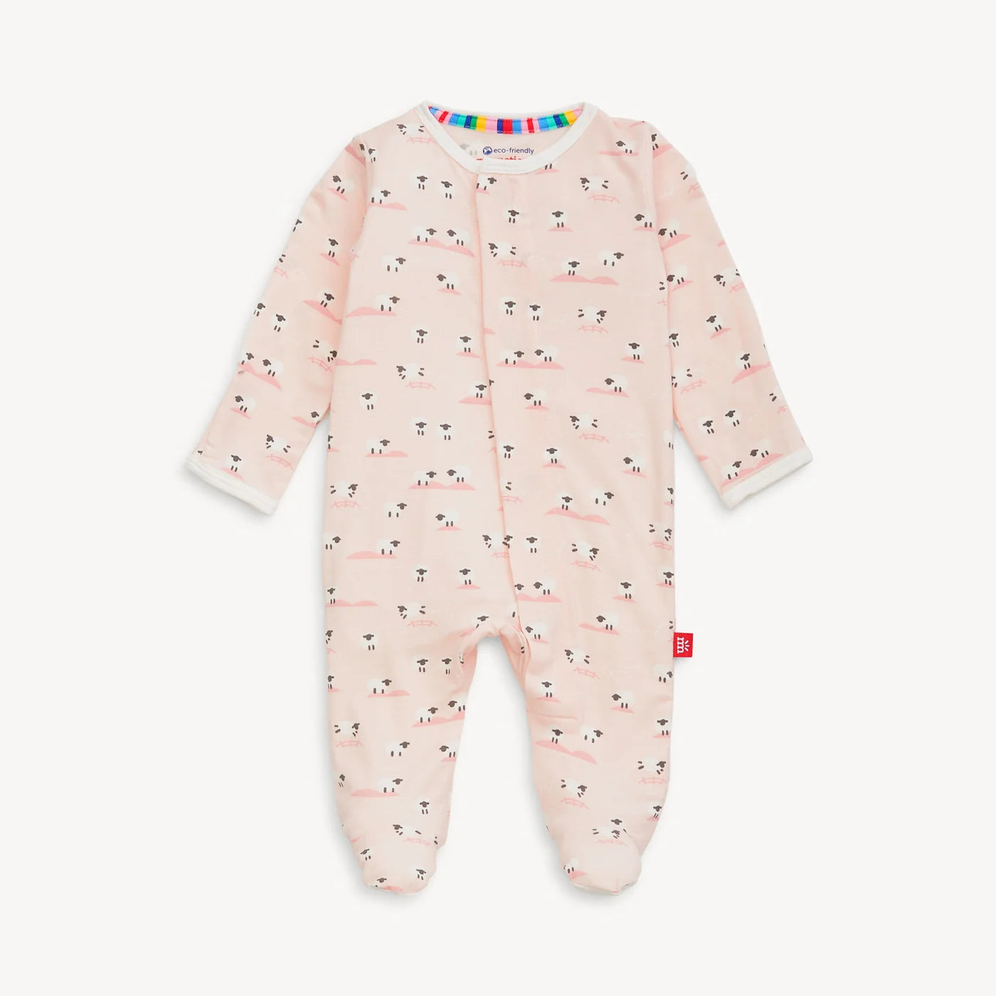 Magnetic Me Pink | Baa Baa Baby Modal Footie