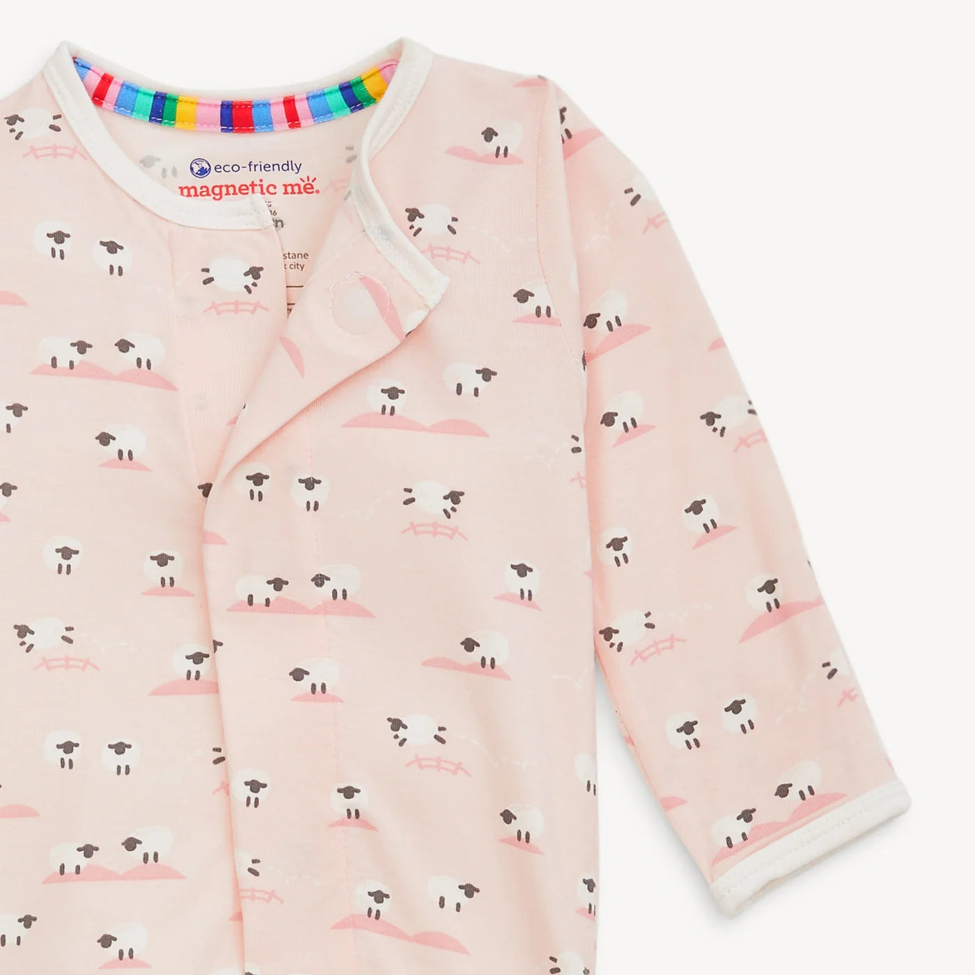 Magnetic Me Pink | Baa Baa Baby Modal Footie