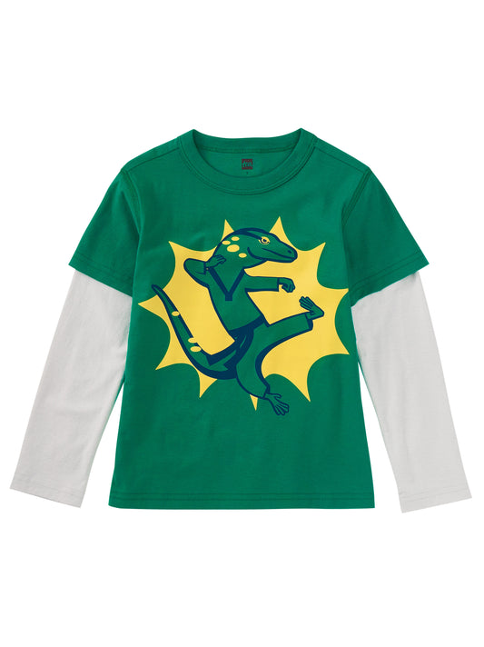 Tea Viridian | Taekwondo Lizard Layered