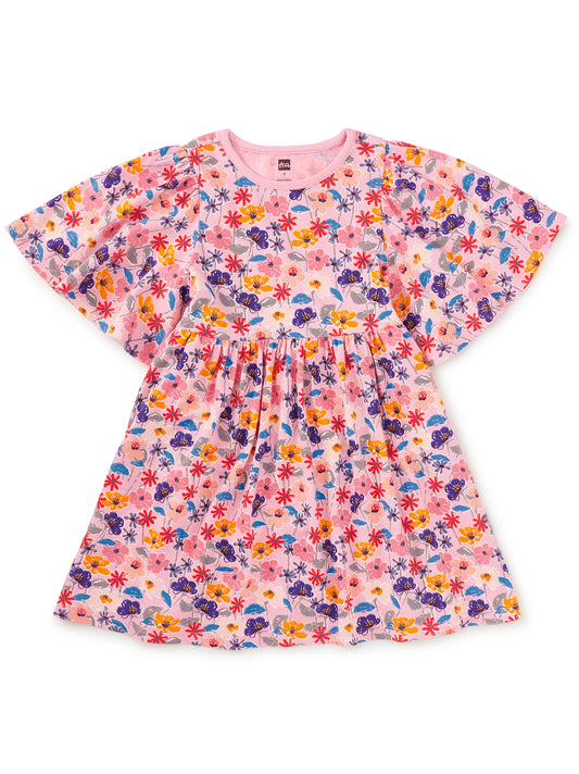 Tea French | Butterfly Sleeve Dress