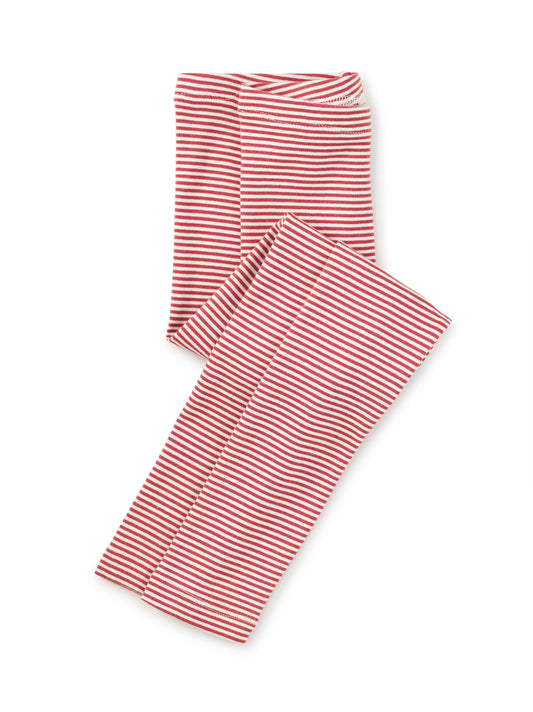 Tea Orchid Mauve | Striped Leggings