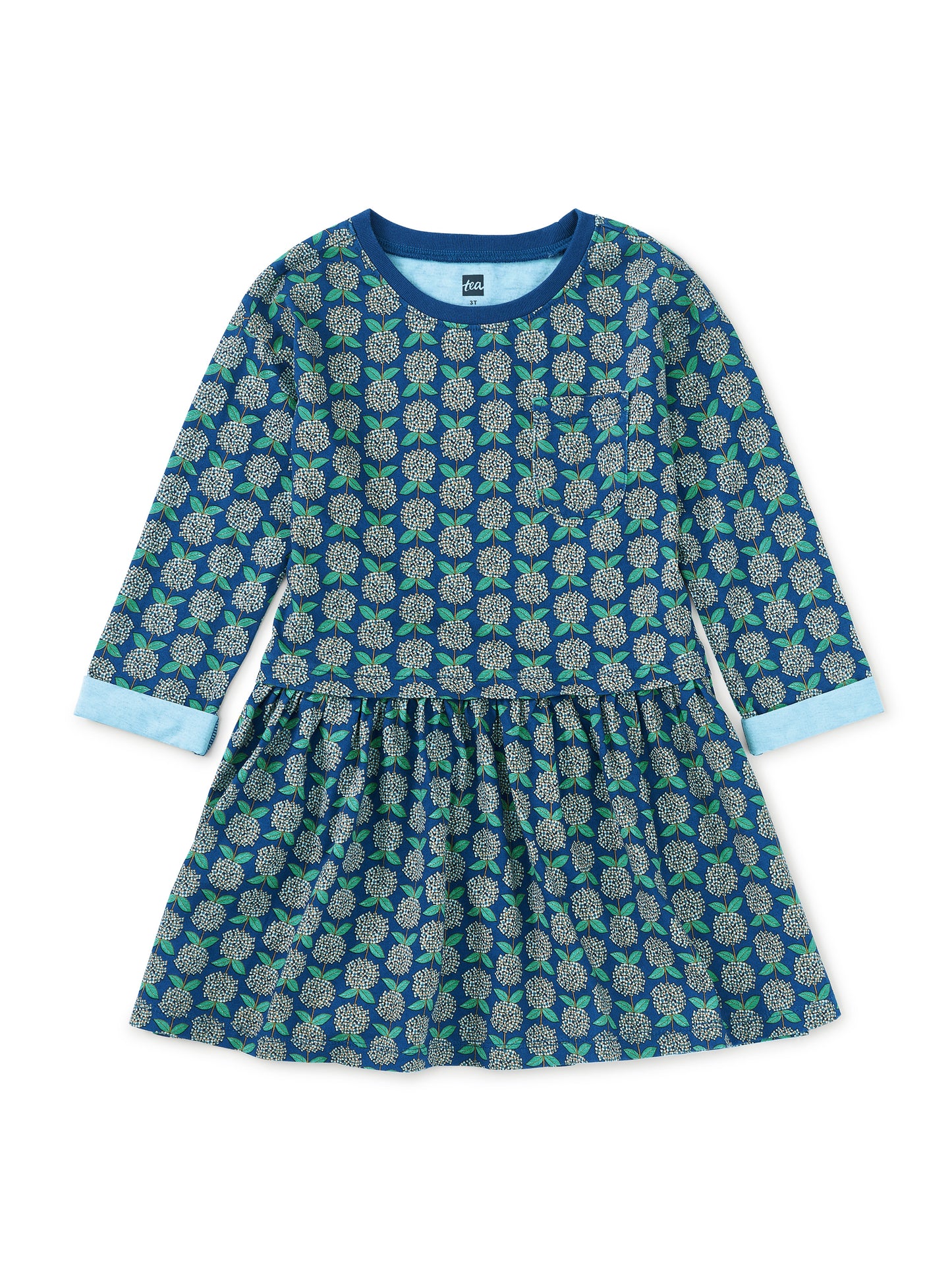 Tea Hydrangeas | Printed Pocket Play Dress